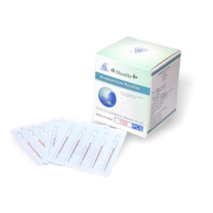 Aguja Acupuntura 018*40M (100u)