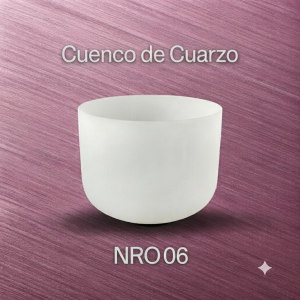 Cuenco de Cuarzo Nro 06
