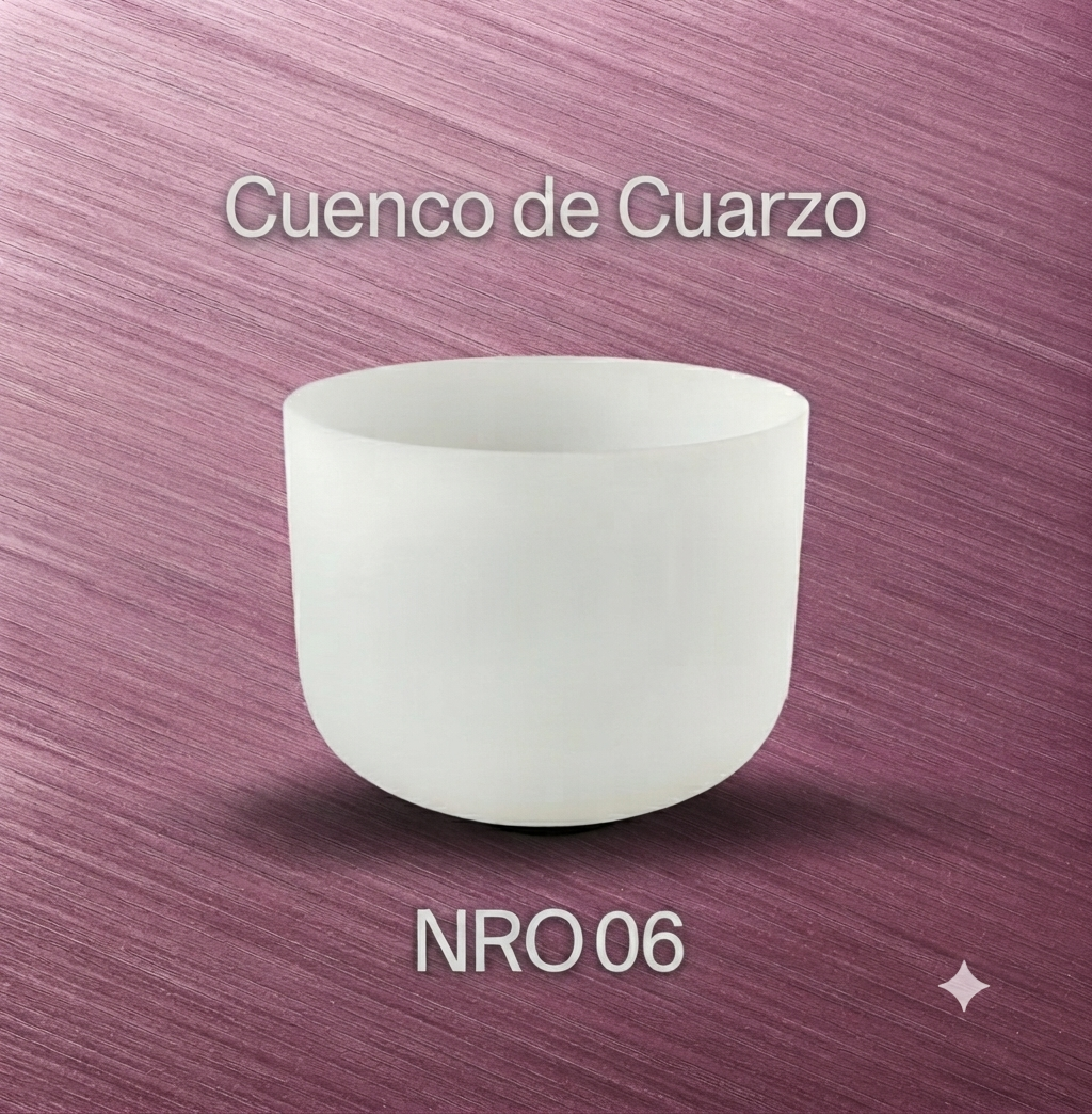 Cuenco de Cuarzo Nro 06