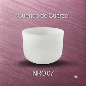 Cuenco de Cuarzo Nro 07