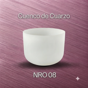 Cuenco de Cuarzo Nro 08