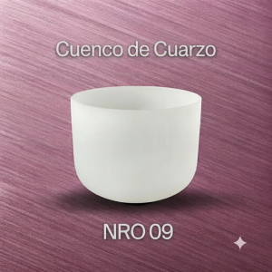 Cuenco de Cuarzo Nro 09