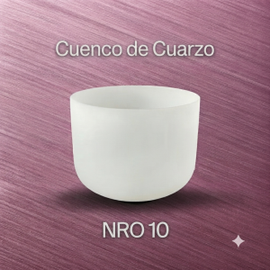 Cuenco de Cuarzo Nro 10