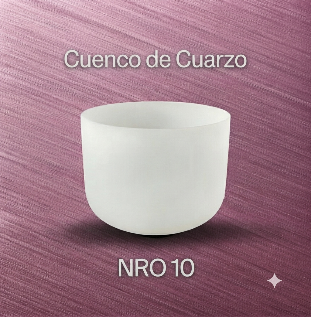 Cuenco de Cuarzo Nro 10