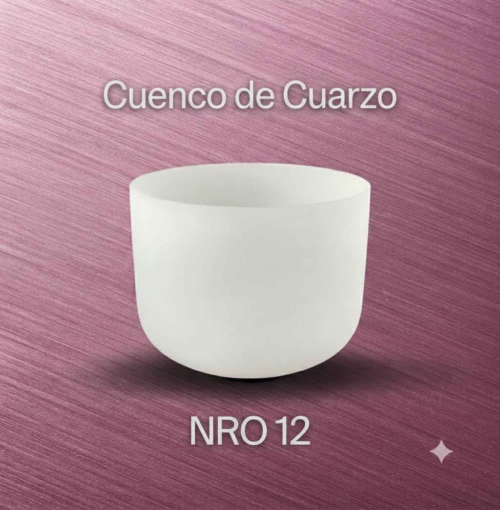 Cuenco de Cuarzo Nro 12